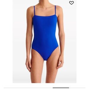 Blue Women's One Piece Swimsuit
